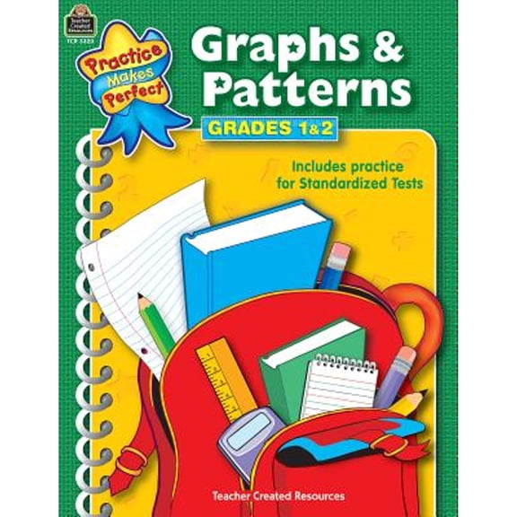 Pre-Owned Graphs & Patterns Grades 1-2 (Paperback) 0743933206 9780743933209