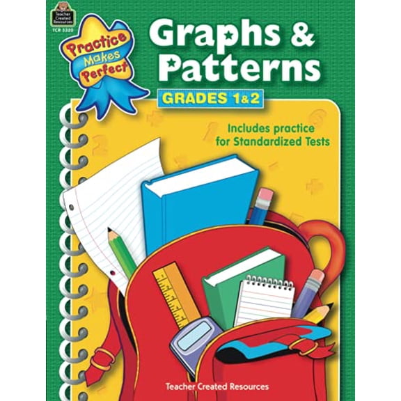 Pre-Owned Graphs & Patterns Grades 1-2 (Paperback) 0743933206 9780743933209