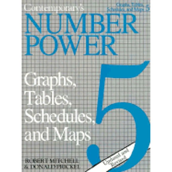 Pre-Owned Contemporary's Number Power 5: Graphs, Tables, Schedules and Maps (Paperback) 0809256444 9780809256440