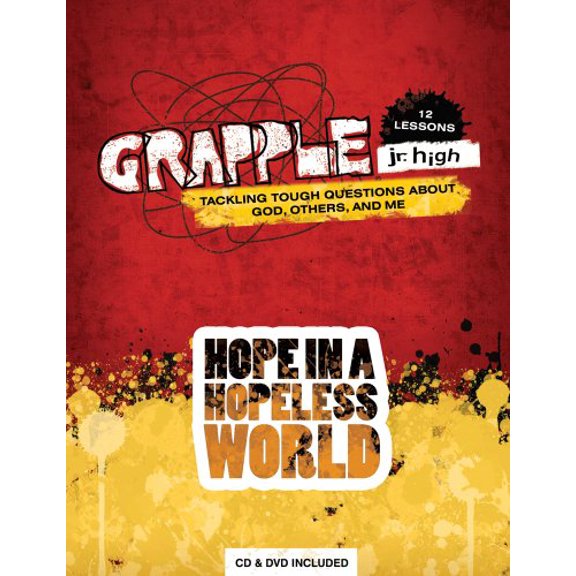 Pre-Owned Grapple Jr. High: Hope in a Hopeless World (Grapple JR. High 12 Lessons) Paperback