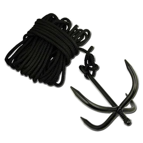 Walmart Ninja Grappling Anchor Hook with Climbing Clip Strap and Nylon ...