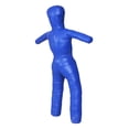 thumbnail image 1 of Grappling Dummy Training Bag Boxing Unfilled PU Leather Sturdy 110cm Height for Kids Home Gym, 1 of 9