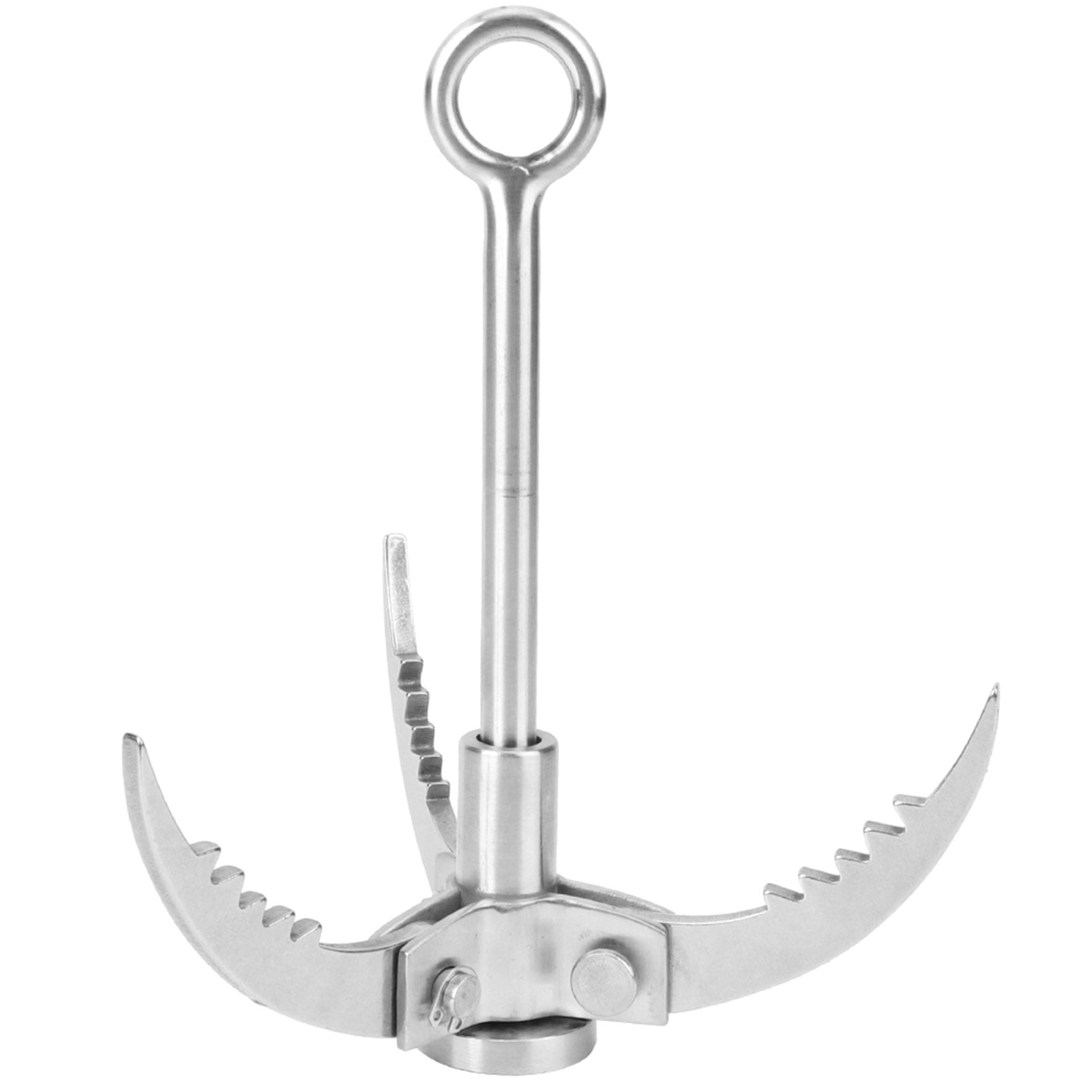 Grappling Hook, Folding Grappling Hook, High Hardness For Hiking Camping