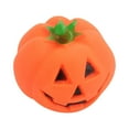 thumbnail image 1 of Graspable Squeaky Pumpkin Dog Toy for Aggressive Chewers, Enamel Material, Teething Toy with Sound, 1 of 6