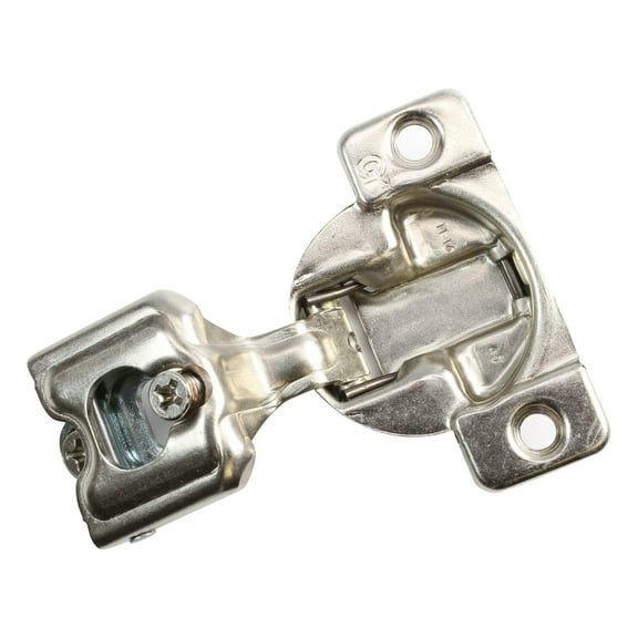 Grass 04401-15 TEC 864 Metal 108-degree 1-inch Overlay Screw-on Self-close Hinge (Pack of 10)