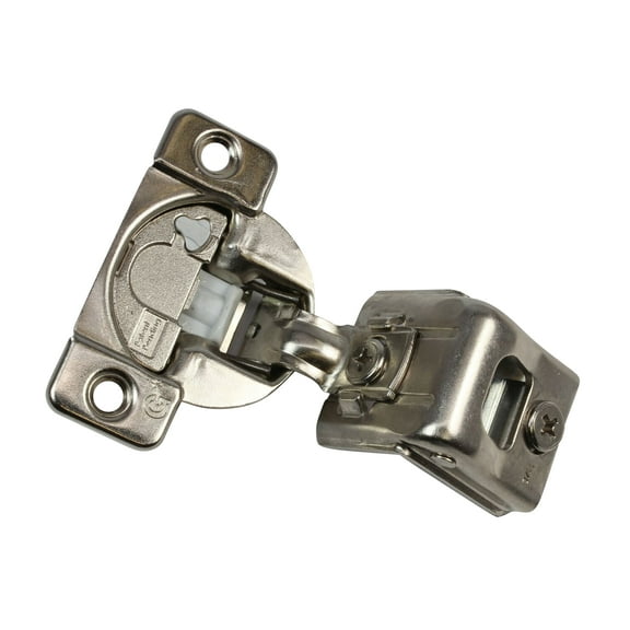Grass 04549A-15 TEC 864 Hinge, Wrap Mount 108 Degree, 1-1/2" Overlay, Screw-on Soft Close, 45mm Boring Pattern