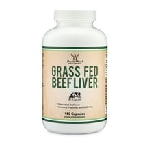Grass Fed Beef Liver - 180 x 500 mg capsules - Natural Multivitamin Alternative