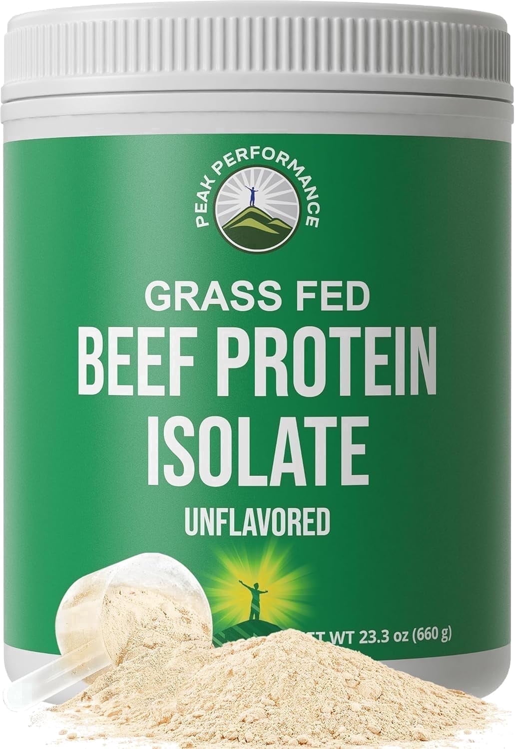 Complete Isolate Peak Performance Beef Protein Isolate Powder, Grass Fed, Lactose-Free ...