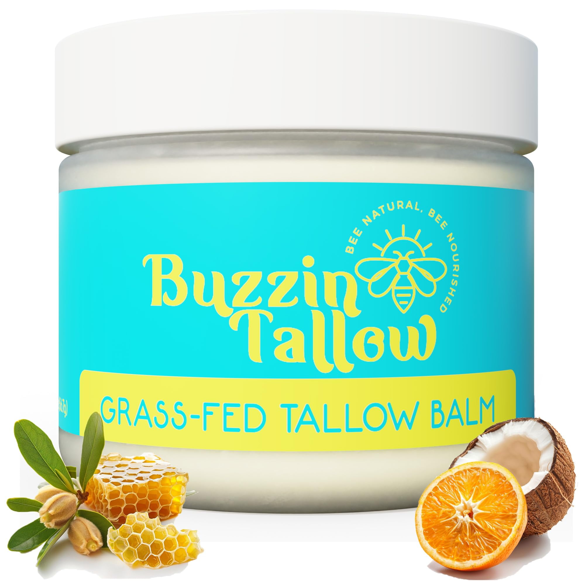 Grass Fed Beef Tallow STF9 Balm For Skin Face Cream Moisturizer