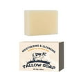 thumbnail image 1 of Grass-Fed Tallow Soap Bar - Unscented Moisturizing Bar for Dry, Itchy & Sensitive Skin, Handmade in USA, Gentle Enough for Face & Body (4.5oz), 1 of 5
