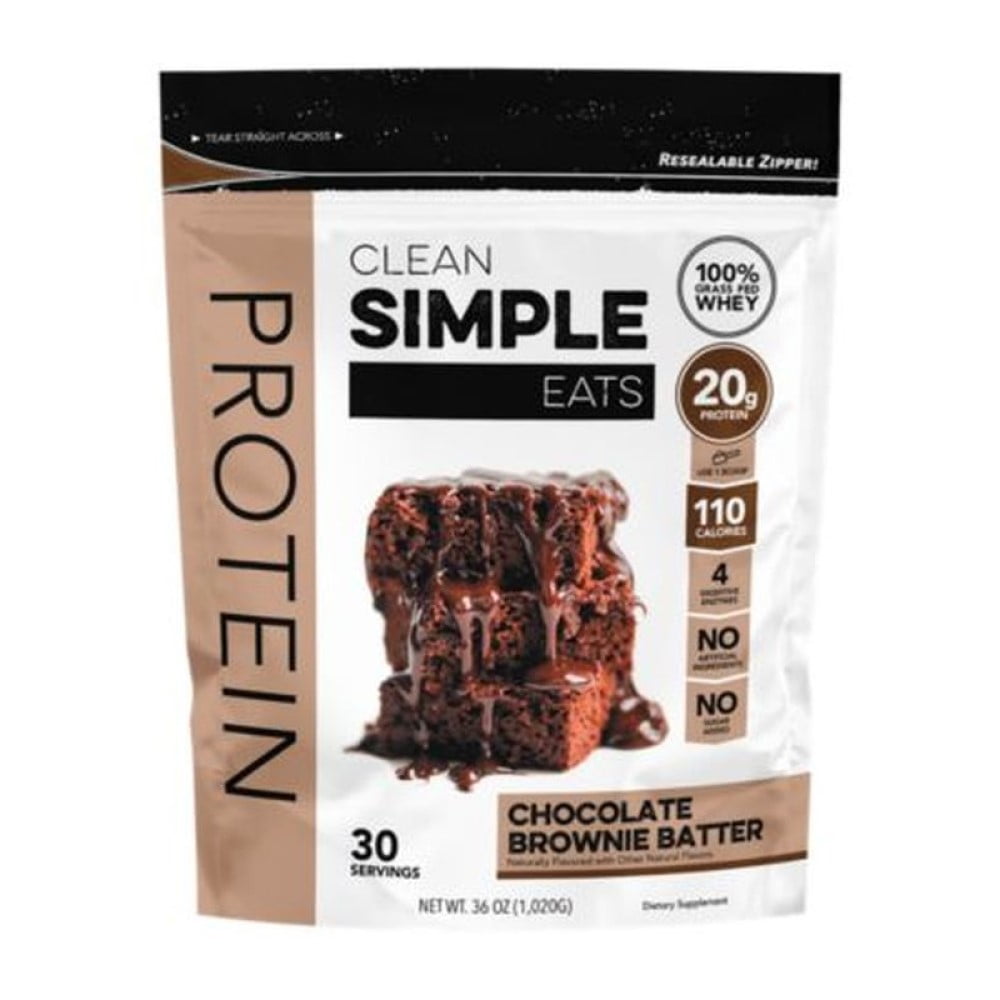 Grass Fed Whey Protein - Chocolate Brownie Batter (36 Oz. / 30 Servings)