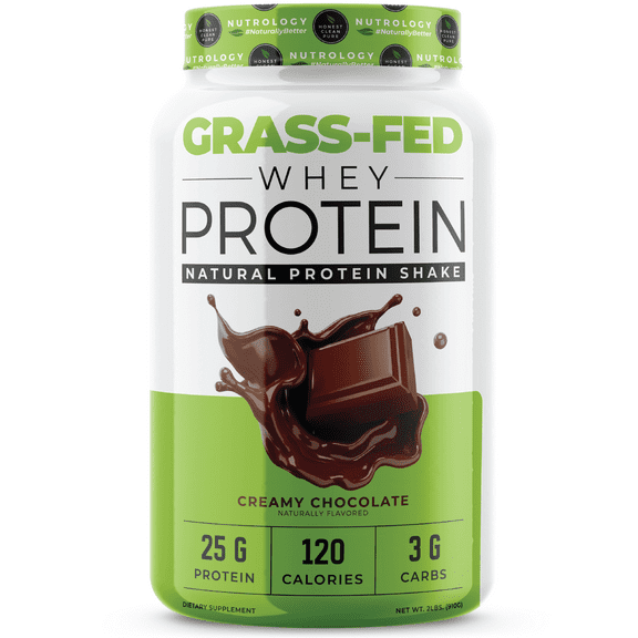 Grass-Fed Whey Protein Non-GMO - Cold Processed Grass-Fed Whey Protein Lean Muscle, Weight Management, Recovery, Healthy Aging Boost Performance Creamy Chocolate (28 servings)