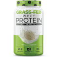 thumbnail image 1 of Grass-Fed Whey Protein – Non-GMO - Cold Processed Grass-Fed Whey Protein – Lean Muscle, Weight Management, Recovery, Healthy Aging – Boost Performance – Vanilla Ice cream (28 servings), 1 of 3