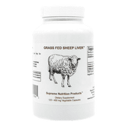 Grass Fed and Finished New Zealand Sheep Liver  - 120 Capsules