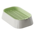 thumbnail image 1 of Grass Grower Grass Planter Tray Double Layer Planting Tools Soilless Container Wheatgrass Grower Pet Supplies Nursery Box for Home Gardening, 1 of 8