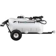 Grass Guardian 25 Gallon Pull-Behind Trailer Broadcast Sprayer - 1.1GPM, 7' Swath