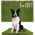 thumbnail image 1 of Grass Pads 5 x 10 FT in Artificial Grass Pee Pads for Dogs Potty  Grass Rug Turf Mat for Dogs  Indoor Outdoor Garden Lawn Artificial Grass Rug, 1 of 7