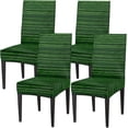 thumbnail image 1 of Grass Plants Chair Covers for Dining Room Set of 4, Washable Spandex Parsons Slipcovers, Removable Kitchen Chair Cover, Stretch Seat Protector for Home Party Hotel, 1 of 6