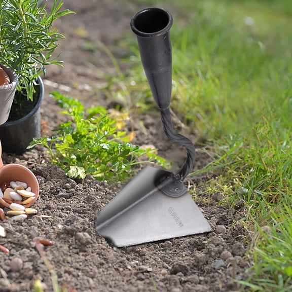 Grass Pulling Tool for Gardening, Small Hoe for Flower Beds Vegetable Planting and Weeding, Durable Multipurpose Tool for Digging Trenching Plant Care and Home Gardeners
