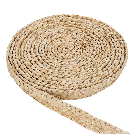 Grass Ribbon Flat Lemon Chiffon 1-1/8~1-5/8 inch(30~40mm)