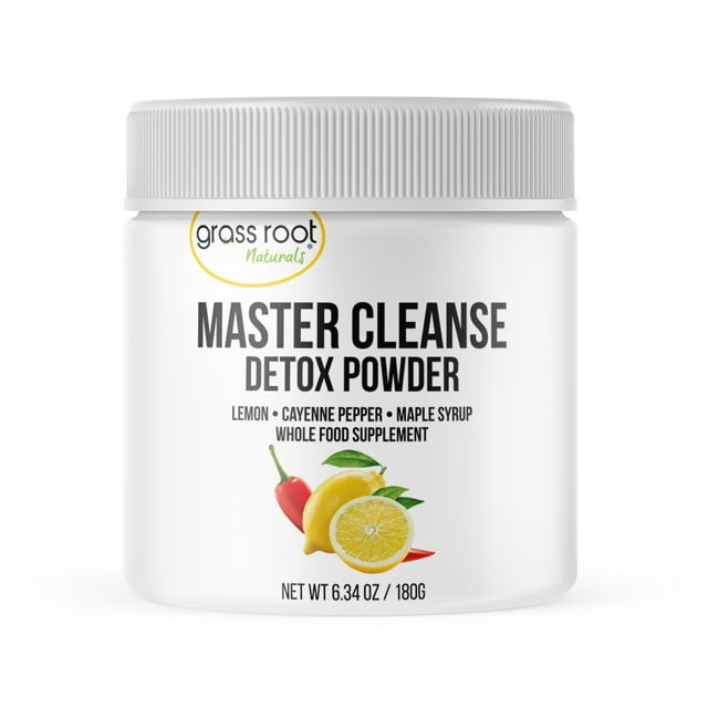 Grass Root Naturals 3Day Master Cleanse Detox Powder, Lemonade Diet