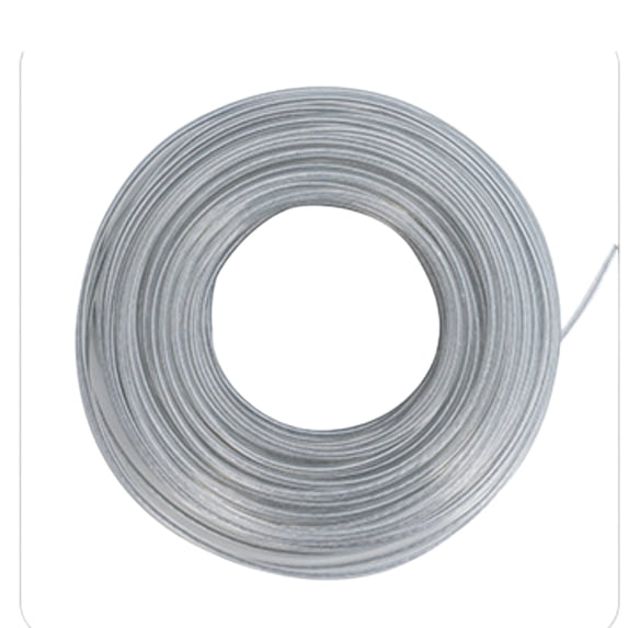 String Trimmer Wire Grass Strimmer Line,131Ft Thread for Cutting Grass Nylon Steel String ...