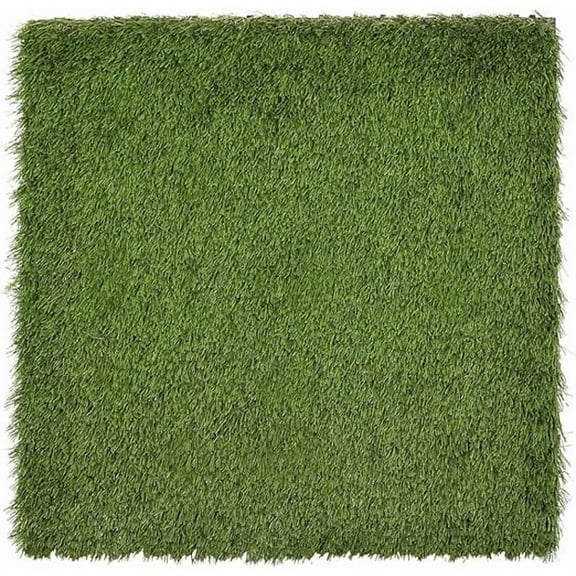 Grass Tile Series 2 ft. x 2 ft. Quick Deck Outdoor Faux Zoysia Grass Plastic Deck Tile in Green (4 per Case)