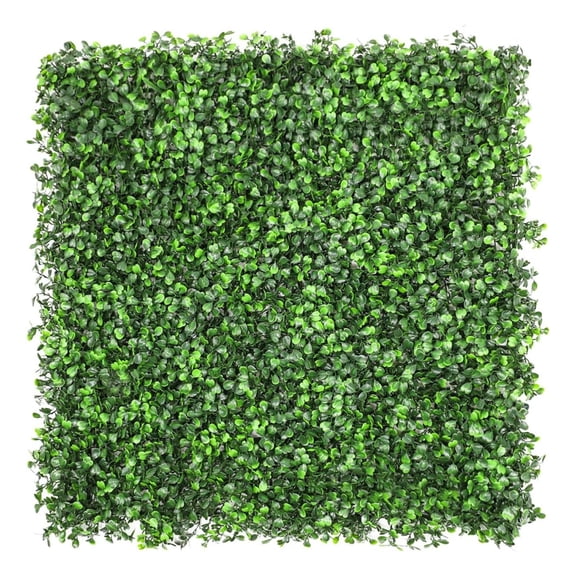 Grass Wall Panel 20'x20', 12Packs Artificial Greenery Wall Backdrop Faux Fence Privacy Screen Fake Hedge Topiary Boxwood Décor for Indoor Outdoor, Milan