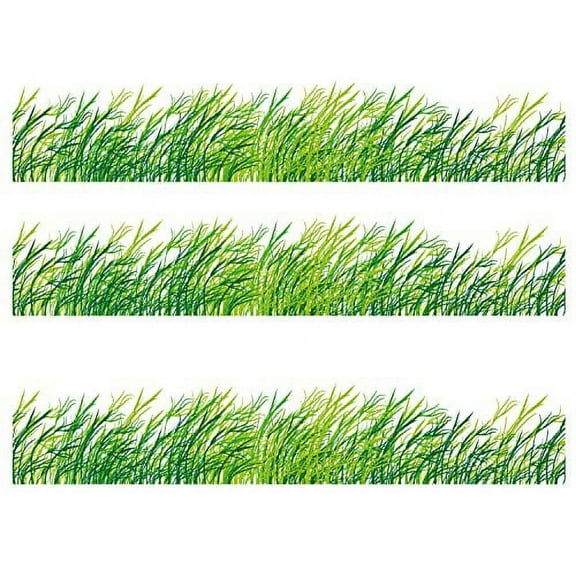 Grass blowing in the wind Border Strips Edible Cake Topper 3 Strips 2.5x10 inchs on size
