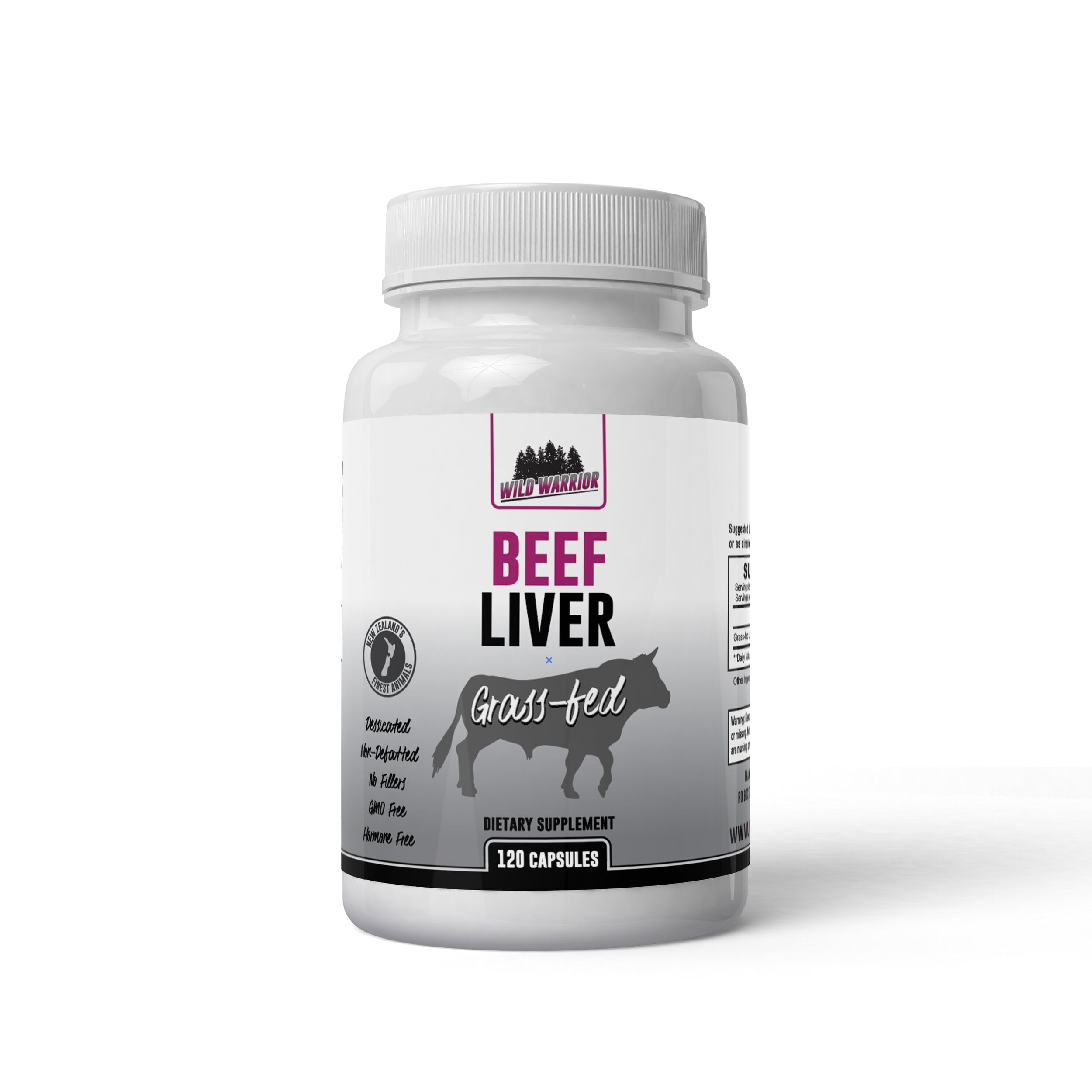 Grass-fed Beef Liver Capsules - Walmart.com