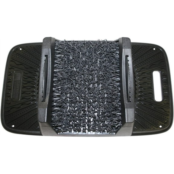 GrassWorx 17.5 in. L x 10 in. W Cinder Nonslip Boot/Shoe Scraper - Case of: 1;