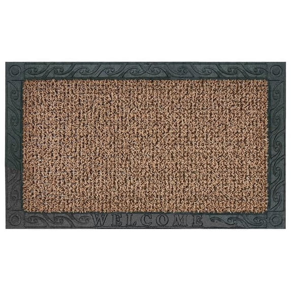 Grassworx Clean Machine Doormat - AstroTurf, Non-Slip - 18" x 30" — Residential Use, Standard Application