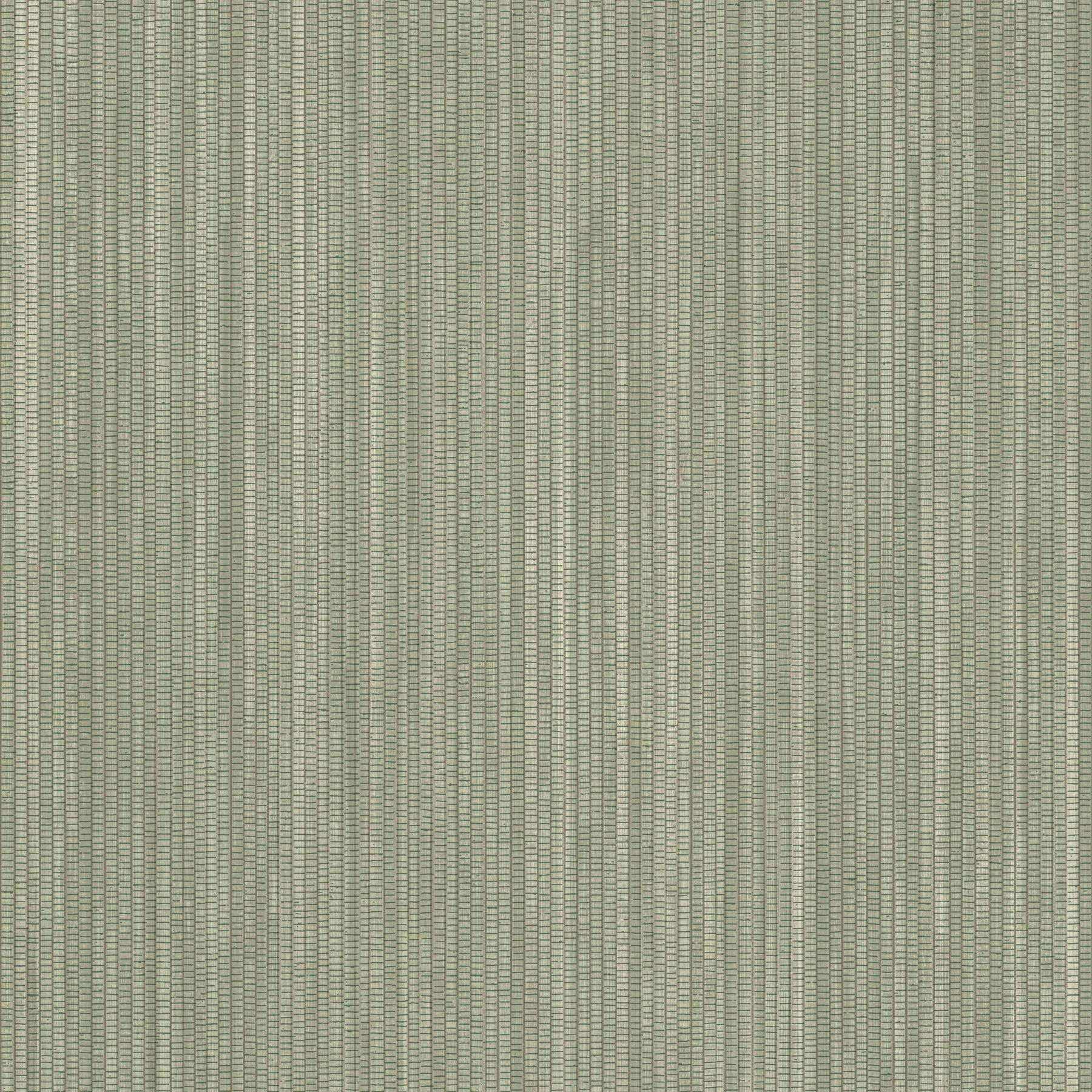 Green Textured Grasscloth Peel and Stick Wallpaper Roll