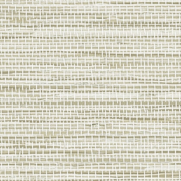 Grasscloth Wallpaper Peel and Stick,17.3"x472" Cream Grassweave Stick on Wallpaper Textured Self Adhesive Wallpaper Contact Paper