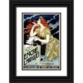 thumbnail image 1 of Grasset, Eugene 23x32 Black Ornate Wood Framed with Double Matting Museum Art Print Titled - Encre L Marquet, 1 of 4