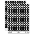 thumbnail image 1 of Grasshopper Insect Solid 200+ Round Stickers - Black - Matte Finish - 0.50" Size, 1 of 3