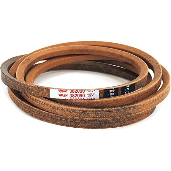 Grasshopper Mower MaxLife Belt, Designed to Specific Material, Dimensions, Shape, Construction and Pliability Standards That Ensure Superior Performance and Long Life, OEM 382090