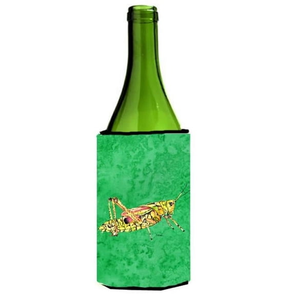Grasshopper On Green Wine bottle sleeve Hugger - 24 oz.