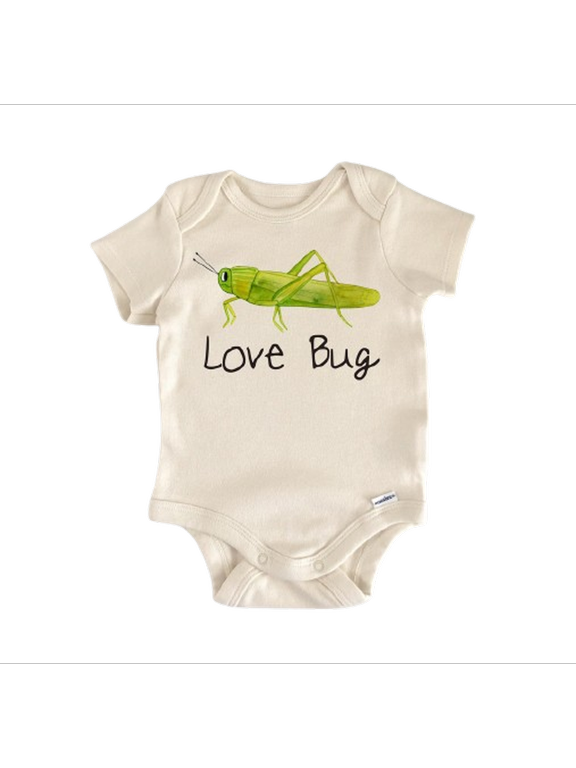 Grasshopper Snuggle Bug Newborn Baby Bodysuit