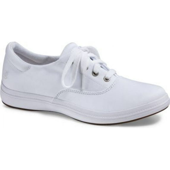 Grasshoppers Janey II Women 10 White Stretch Twill