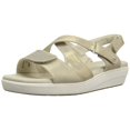 thumbnail image 1 of Grasshoppers Women's Cherry Flat Sandal, Metallic Stone, 7 M US, 1 of 8