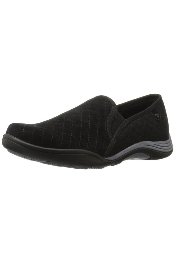 Women's Clara Slip-On Fashion Sneaker, Black, 5 M US