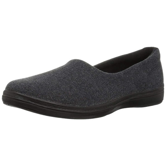 Grasshoppers Women's Lacuna A-Line Fashion Sneaker,Black/Grey Herringbone,11 M US