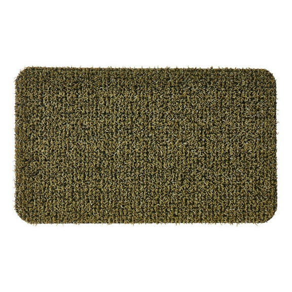GrassWorx Clean Machine Classic Evergreen 17.5 In. x 29.5 In. AstroTurf Door Mat