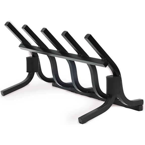 Grate Wall of Fire Model S-5 High Efficiency Smoke-Free Fireplace Grate 21" Wide, 12" Tall, 11" Deep Heavy-Duty Alloy Steel Boosts Heat Output & Minimizes Smoke Made in USA