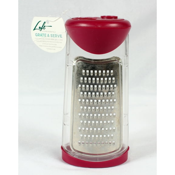 Grate and Serve w Shaker Top Cheese Chocolate Garlic Washable Stainless