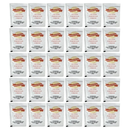 Grated Parmesan Cheese Packets - 100 Count