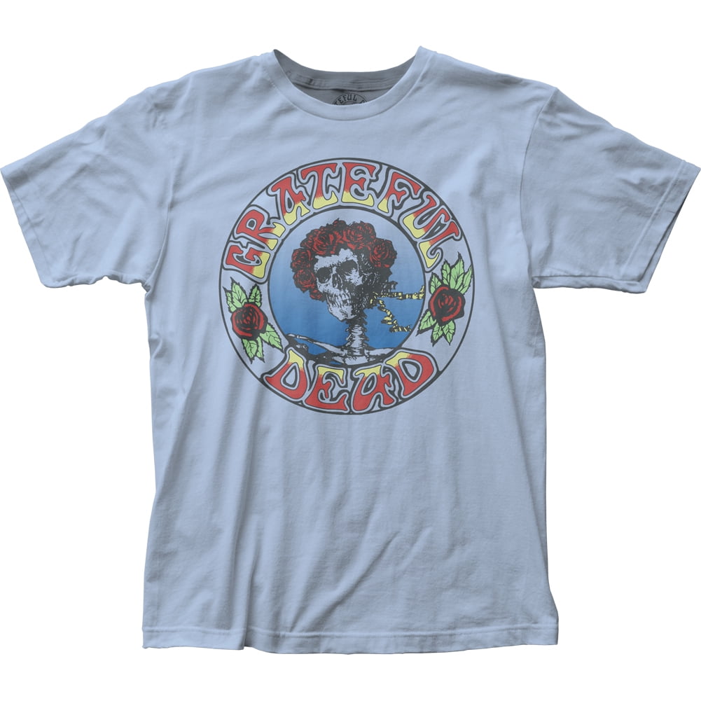 Grateful Dead Rose Skull 1965 Short-Sleeve T-Shirt- Small