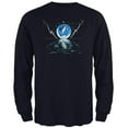 thumbnail image 1 of Grateful Dead - Blue Moon Navy Youth Long Sleeve T-Shirt - Youth Medium, 1 of 1