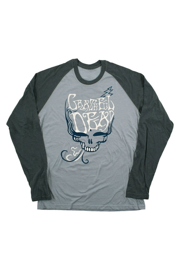 Grateful Dead - Blue Rose Smoke Mens Raglan Tee